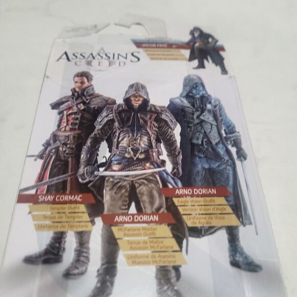 NEW Assassin's Creed EAGLE Eye Vision Arno Dorian Action Rare Figure 2015 NIB - Picture 9 of 12